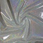 Shine Hologram Lycra 1017 Foil Effect Shine - Silver