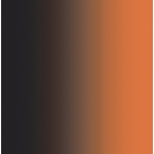 Carvico Lycra Shading 145 cm Black Orange