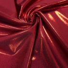 Shine Hologram Lycra 1031  Foil Effect - Red/Burgundy