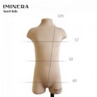 Mannequin torso Iminera Sport Kids (105 curve)